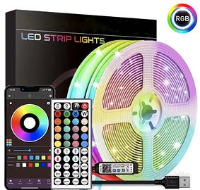 Striscie a led RGB 15m con controllo app