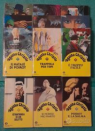 Lotto 12 volumi gialli Agatha Christie - Mondadori
