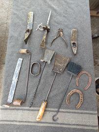 Lotto antichi oggetti civiltà contadina pugliese