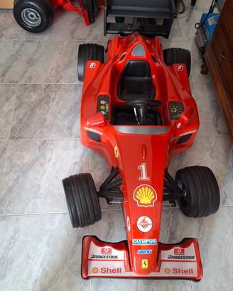 macchinina a batteria ferrari F1 nuova 