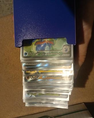 blocco carte Pokémon Yu gi Oh 