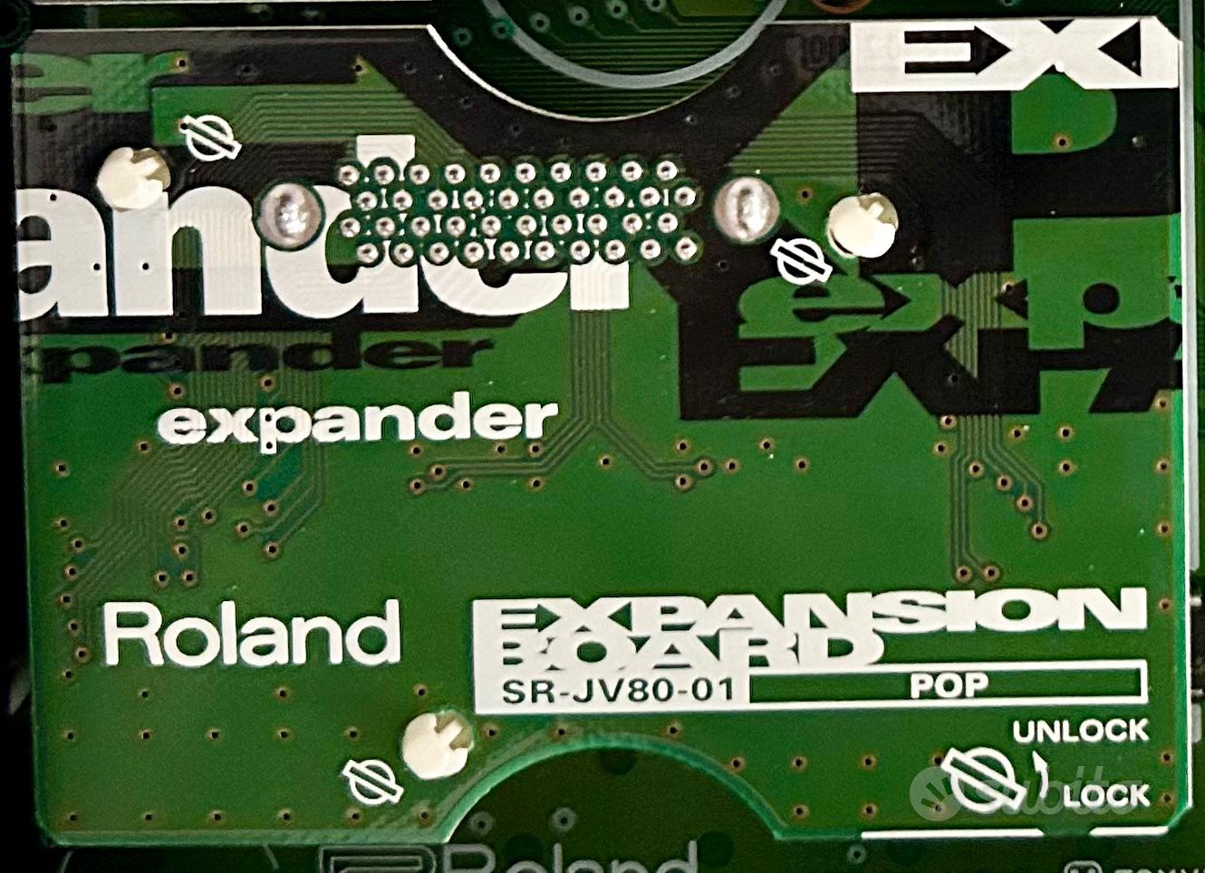 Roland SR-JV80-01 Pop Expansion Board - Strumenti Musicali