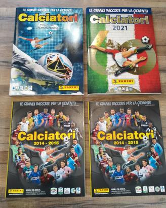 Album Calciatori Panini quasi completi