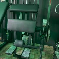 Standing Leg Curl Technogym serie Lux Total Black