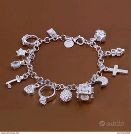 BRACCIALE CHARME RHINESTONE ANGELINA JOLIE