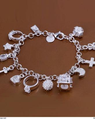 BRACCIALE CHARME RHINESTONE ANGELINA JOLIE