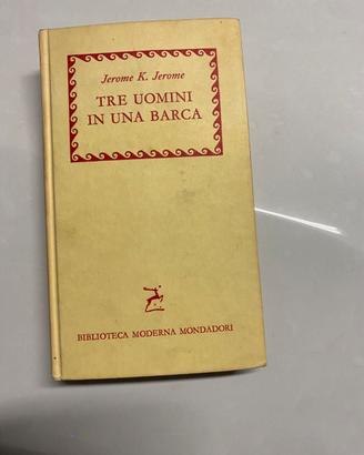 Libro vintage “tre uomini in una barca “