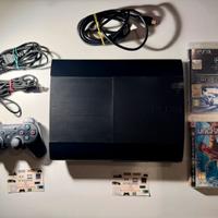PlayStation 3 superslim 500 giga 2 giochi