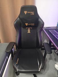 SecretLab 2020 Titan Stealth