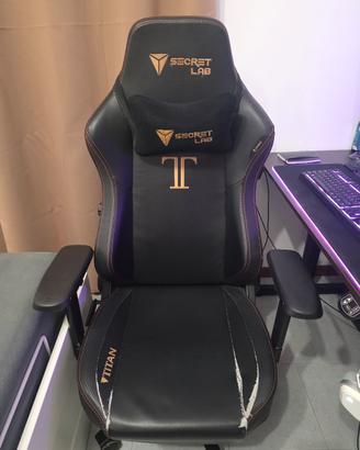 SecretLab 2020 Titan Stealth