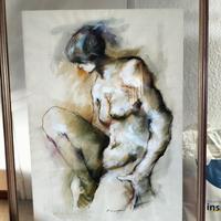Pittore G.P. Menegazzo “Nudo di donna”
