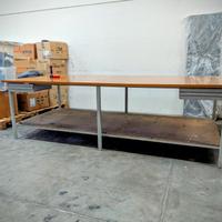 Banco da lavoro professionale XL - 300x140 cm