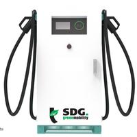 Colonna ricarica DC Fast Charge 80 kW 2 spine CCS 