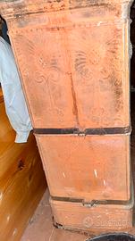 Stufa a legne in teracotta