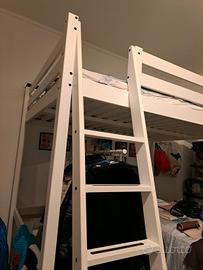 struttura letto a soppalco ikea