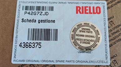 Scheda gestione caldaia RIELLO, codice 4366375