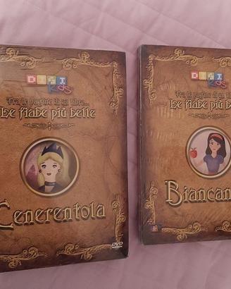 Dvd Cenerentola e Biancaneve