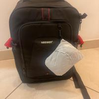 Neewer Zaino trolley 2-in-1 per Fotocamera,