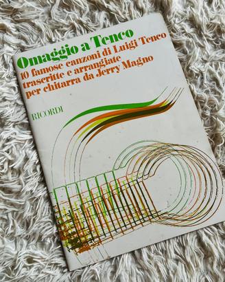 Omaggio a Luigi Tenco – Spartito canzoni