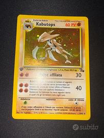 Kabutops Holo Prima Edizione Fossil 9/62