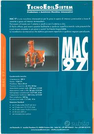 Intonacatrice Tecno Edil Sistem MAC 97 (380V)