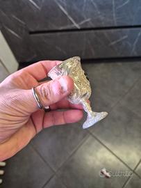 caraffetta da vino tibetano in argento 