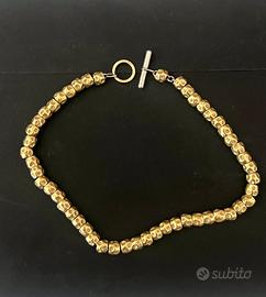 BRACCIALE DODO GRANELLI IN ORO GIALLO