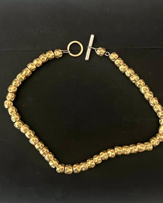 BRACCIALE DODO GRANELLI IN ORO GIALLO