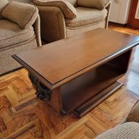 Tavolino da salotto in noce