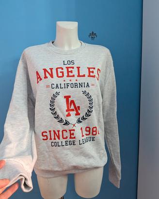 Felpa nuova Los Angeles taglia L
