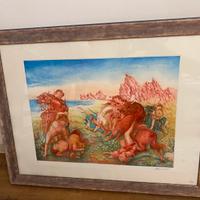 Quadro Aligi Sassu