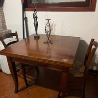 Tavolo in noce allungabile