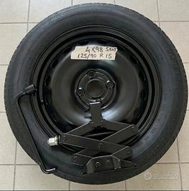 Kit ruotino di scorta r15 panda CROSS 500 Abarth 