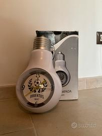 OROLOGIO JUVENTUS A FORMA DI LAMPADINA
