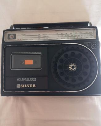 Radio e musicassette Silver mod. RT290