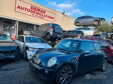 RICAMBI MINI R50 2007 1600cc BENZINA W10B16A 116cv