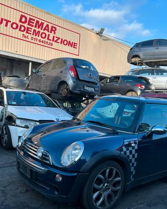 RICAMBI MINI R50 2007 1600cc BENZINA W10B16A 116cv