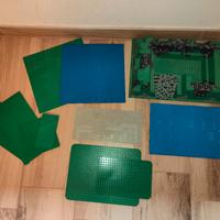 Lotto basi Lego con base castello 6090