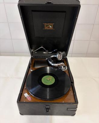 Grammofono portatile La Voce del Padrone 