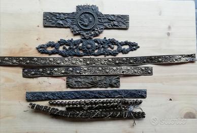 Lotto di fregi per mobili antichi