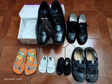 Scarpe uomo bambino neonato dal N.18 al 44