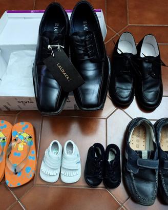 Scarpe uomo bambino neonato dal N.18 al 44