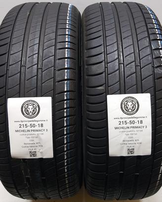 2 GOMME 215 50 18 MICHELIN A52168