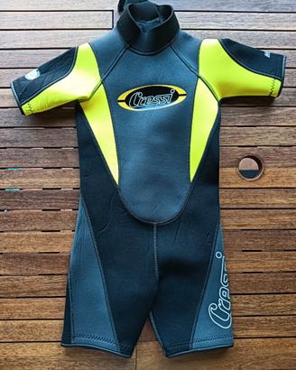MUTA BAMBINO CRESSI MED CORTA  2.5 mm