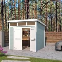 CASETTA 250x250X222h cm spessore 28mm senza pav.