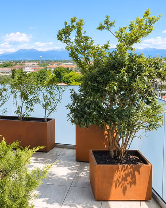Fioriere - Vasi in corten & verniciati