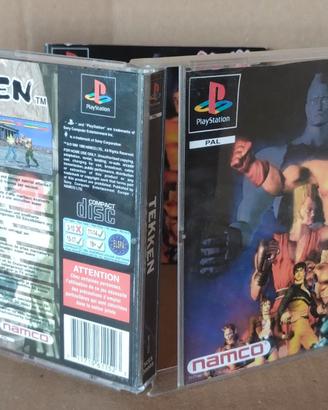 Tekken PS1 prima stampa PAL SCES-00005