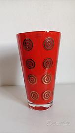 Vaso in vetro soffiato modello HWC Dafne Sottsass