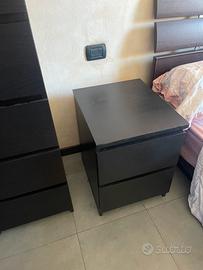 Comodino 2 cassetti