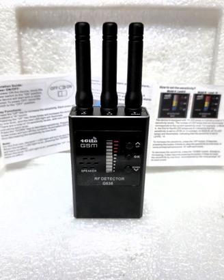 Rilevatore di microspie, gps, telecamere, wifi,etc